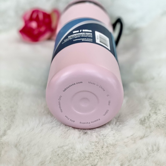 New w/tag TAKEYA STAINLESS STEEL LEAKPROOF MAX FLOW SPOUT INSULATED BEVERAGE CUP - Picture 5 of 5